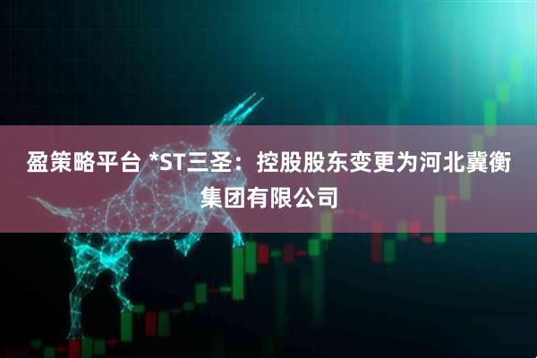 盈策略平台 *ST三圣:控股股东变更为河北冀衡集团有限公司